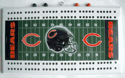 Chicago Bears Soldier Field Football Cribbage Boards