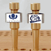 Connecticut Huskies Cribbage Pegs