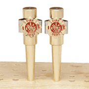 Fire Fighter Cribbage Pegs