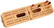 Folding Cherry Cribbage Boards