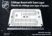 NHL Stanley Cup Hockey Rink Cribbage Boards