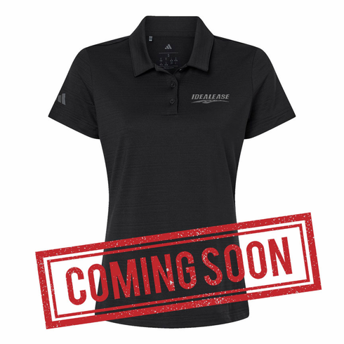 Adidas Ladies' Textured Stripe Polo