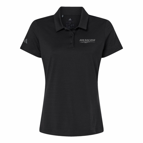 Adidas Ladies' Textured Stripe Polo