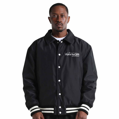 Shaka Wear Unisex Collared Varsity Jacket