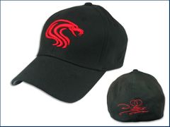 Snake Red Puffy Hat