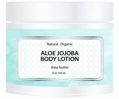 Aloe & Jojoba Hand & Body Lotion with Shea Butter 8 oz jar Aloe & Jojoba Hand & Body Lotion with Shea Butter 8 oz jar