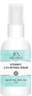 Vitamin C 2.5% Retinol Serum with MSM, Hyaluronic Acid, & Niacinamide (Vitamin B3)