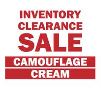 CLOSEOUT CAMOUFLAGE CREAM COLORS - 50% OFF 