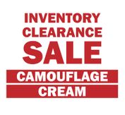 CLOSEOUT CAMOUFLAGE CREAM COLORS - 50% OFF 