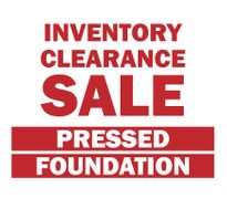 CLOSEOUT PRESSED FOUNDATION COLORS - 50% OFF