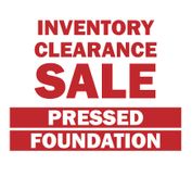 CLOSEOUT PRESSED FOUNDATION COLORS - 40% OFF