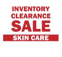 CLOSEOUT SKIN CARE ITEMS