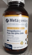 Metagenics OmegaGenics Fish Oil EPA-DHA - ONLY 1 BOTTLE IN STOCK Metagenics OmegaGenics Fish Oil EPA-DHA - ONLY 1 BOTTLE IN STOCK