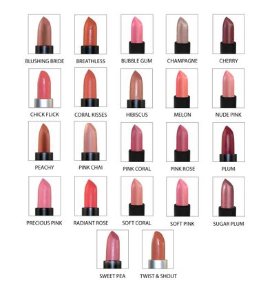 Natural Lipsticks - See Color Options
