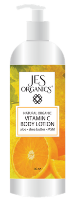 Natural Organic Vitamin C Body Lotion with MSM & Shea Butter 16 oz