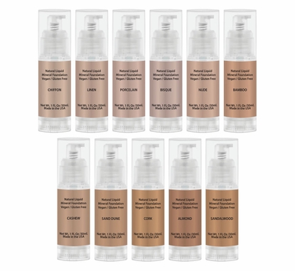 Organic Aloe Natural Liquid Foundation - Sample or Full Size