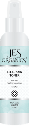 Clear Skin Treatment Toner with Aloe, DMAE & Fruit Extracts (Acne, Oily Skin) 