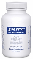 Pure Encapsulations Alpha Lipoic Acid - ONLY 1 BOTTLE IN STOCK Pure Encapsulations Alpha Lipoic Acid - ONLY 1 BOTTLE IN STOCK