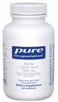 Pure Encapsulations Alpha Lipoic Acid - ONLY 1 BOTTLE IN STOCK Pure Encapsulations Alpha Lipoic Acid - ONLY 1 BOTTLE IN STOCK