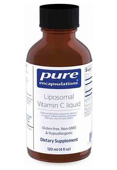 Pure Encapsulations Liposomal Vitamin C Liquid - ONLY 2 BOTTLES IN STOCK