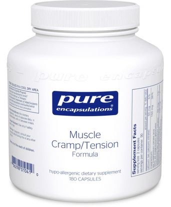 Pure Encapsulations Muscle Cramp Tension Formula Pure Encapsulations Muscle Cramp Tension Formula