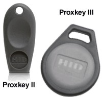 Lote De 100 Llaveros De Proximidad HID ProxKey II (1346LSSMN) - 35 Bits, Perfectos Para Sistemas De Control De Acceso