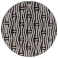 Black Aluminum Round