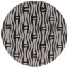 Black Aluminum Round