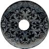 Black obsidian donut