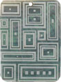 Blacklip shell rectangle
