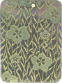 Blacklip shell rectangle in celedon