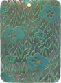 Blacklip shell rectangle in green