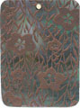 Blacklip shell rectangle in toffee