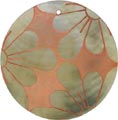 Blacklip shell round in red