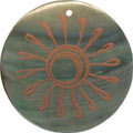 Blacklip shell round in red