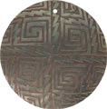 Blacklip shell round in toffee