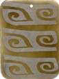 Brown pen shell rectangle