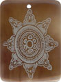Brown pen shell rectangle