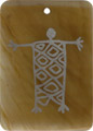 Brown pen shell rectangle