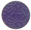 Embossed Round Insert in Purple