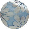 Hammershell round in blue Hammershell round in blue