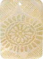Mother of pearl shell rectangle