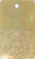 Mother of pearl shell rectangle