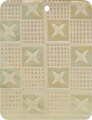 Mother of pearl shell rectangle