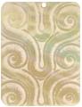 Mother of pearl shell rectangle