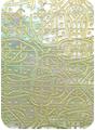 Mother of pearl shell rectangle in celedon Mother of pearl shell rectangle in celedon
