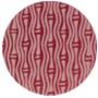 Red Aluminum Round