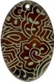 Tab shell oval in celedon Tab shell oval in celedon