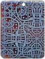Tab shell rectangle in blue Tab shell rectangle in blue
