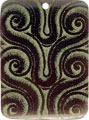 Tab shell rectangle in celedon